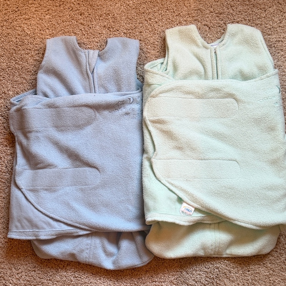 Halo Sleep Sacks- Soft Zip & Wrap Design